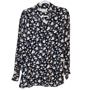 Ernest Le Gamin Disney Mickey Mouse Button Down Long Sleeve Shirt Vintage Rare